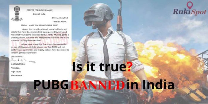 Complete Truth behind PUBG banned in India